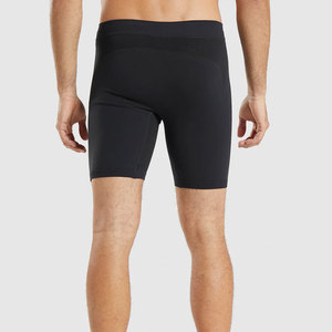 Shorts de sport OEM d'été décontractés pour l'entraînement musculaire, la course et la gym, couleur unie, respirants, séchage rapide, taille élastique - Product Image 5