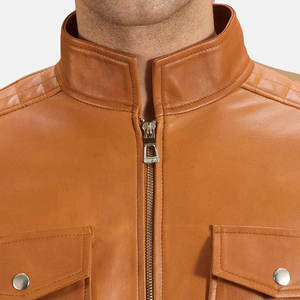 Premium Men <b>Genuine</b> <b>Leather</b> <b>Jacket</b> 2026 New Design <b>Leather</b> <b>Jacket</b> for Men - Product Image 6