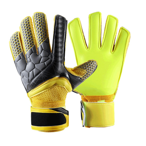 Orange Blue Goalkeeper Gloves Full Finger Non Slip Breathable Adjustable Wrist <b>Strap</b> - Product Image 2