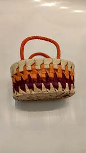Panier de Pâques personnalisé en rotin tressé DRAGONEX, idéal pour les fêtes et les cadeaux, en promotion pour Noël et les vacances - Product Image 5