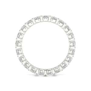 Anillo de Eternidad Completo con Diamantes Cultivados en Laboratorio de Corte Ovalado de Lujo en Oro de 10K, 14K, 18K, Plata 925, 935, Joyería Fina - Product Image 3