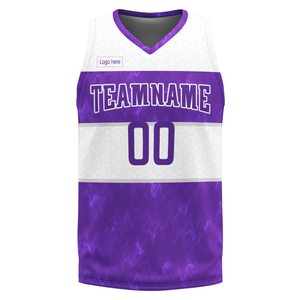 New Design Fashion <b>White</b> Quick Dry Polyester Sublimated BSCI Sportswear Wholesale Reversible Basketball Sublimated Sport Jerseys - Product Image 2