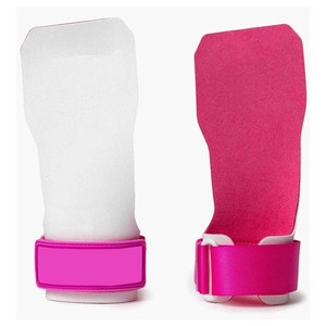 Gym Palm Protector Hand Grip Adjustable Wrist Strap for Cross Fit Powerlifting & <b>Strength</b> <b>Training</b> Wear Weightlifting Hand Grips - Product Image 4