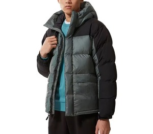 Veste matelassée tendance pour homme, vente en gros personnalisée, veste décontractée épaisse à capuche, respirante, imperméable et coupe-vent, 100% polyester - Product Image 4