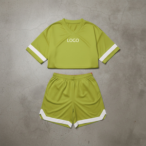 Conjuntos de Shorts de Algodón para Mujer, Ropa de Verano al por Mayor, Conjuntos de 2 Piezas de Camiseta y Shorts - Product Image 2
