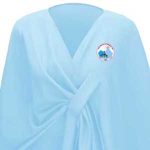 Jack <b>and</b> Jill Adult Light Blue <b>Shawl</b> <b>Wrap</b> Soft Elegant Lightweight Fashion Scarf Formal Casual Party Wear Women Stylish Acce - Product Image 1