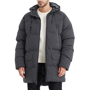 Veste parka rembourrée pour homme, imperméable, hiver, qualité supérieure, vente en gros - Product Image 1