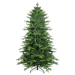 6Ft Premium Artificial <b>Christmas</b> <b>Tree</b> with 919 PE PVC Tips Metal Hinges Foldable <b>Base</b> Unlit Holiday Xmas <b>Tree</b> - Product Image 1