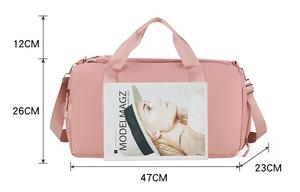 Sac de sport Oxford durable très vendu avec grande capacité, compartiment à chaussures en tissu imperméable, idéal pour les voyages en extérieur, unisexe - Product Image 3