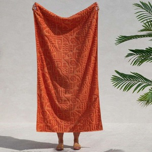 Serviettes de bain et de piscine en coton pur de qualité supérieure, disponibles en plusieurs couleurs et tailles pour les commandes en gros et les hôtels, en vente - Product Image 3