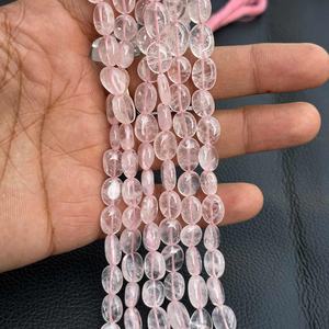 ลูกปัดหินควอตซ์ธรรมชาติสีชมพูขนาด7มม. 10มม. ทำจากผู้ผลิตผู้ผลิตทั่วไป - Product Image 3