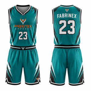 Uniforme de Baloncesto Premium Antibacterial, Tejido Transpirable de Secado Rápido, Talla Grande, Ajuste Cómodo, Uniforme de Baloncesto para Entrenamiento - Product Image 2