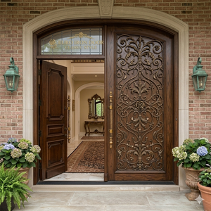 Euro Iron <b>Door</b> Modern Wrought Iron 700mm Bar Style Handcrafted Design for Kitchen Cabinet and Wooden <b>Doors</b> - Product Image 4