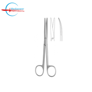 Tijeras de Carburo de Tungsteno para Operaciones y Disección, Rectas y Curvas, Instrumentos Quirúrgicos de Acero Inoxidable - Product Image 3