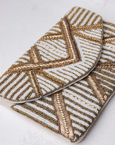 Bolso de mano tipo Potli bordado a mano de alta calidad, estilo amoroso, con bordado Zardozi antiguo, tradicional indio, para novias, festivo. - Product Image 6