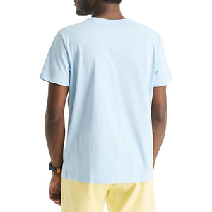 Low MOQ Regular Fit Short Sleeve O-Neck T-<b>Shirt</b> Solid Color 100% Cotton Jersey Knitted Casual Wear Blank Design - Product Image 6