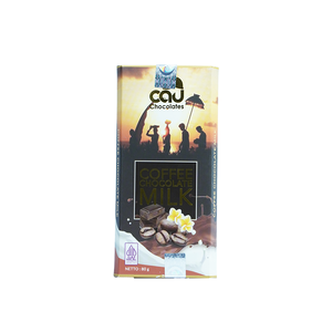 ช็อกโกแลตนมผสมกาแฟ 80 กรัม – ช็อกโกแลตแท่งพรีเมียมรสกาแฟ เนื้อเนียนนุ่ม รสชาติเข้มข้น - Product Image 2