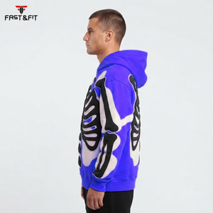 Hot Selling Premium Quality Popular Design Light Weight Fitness Gym <b>Workout</b> Fitness Streetwear men's <b>hoodies</b> for Sale - Product Image 3