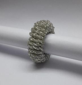 Anillos de Servilleta Ecológicos para Boda, Clásicos, con Cristales y Forma Redonda - Product Image 2