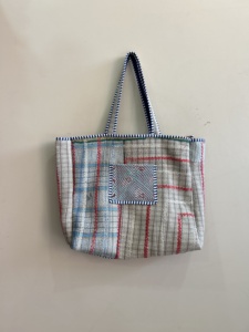 Luxury Kantha Tote Bag Women <b>Large</b> Capacity Shoulder Handbag Soft Quilted Fashion <b>Purse</b> Eco Friendly Summer Custom - Product Image 6