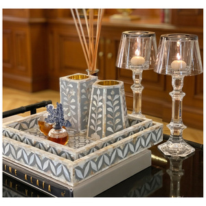 Ensemble de plateaux MOP pour la maison à prix abordable, Brûleur Medkhan, Brûleur Mabkhara à incrustations de os, Brûleur Bakhoor à incrustations de nacre, Meilleures ventes - Product Image 3