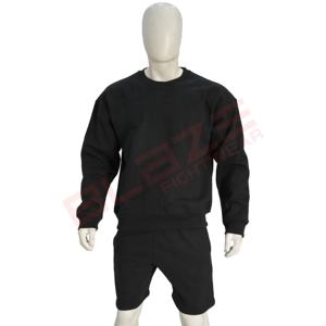 Logo personnalisé Survêtements Hommes Costumes À Manches Courtes Col Ras Du Cou 100% Coton T Shirt Gym Shorts Running Hommes Shorts Ensembles - Product Image 1