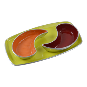 Aluminium Bowl Set With Tray Best Kitchen Accessories <b>Table</b> Ware Wholesale Price for Home Wedding Restaurant Design - Product Image 2