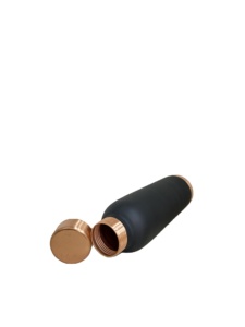 1000ml Premium Matte SilkTouch Pure Copper Water <b>Bottle</b> Seamless Leak-Proof Eco-Friendly Reusable Copper Flask for Home & Travel - Product Image 3