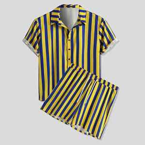 เสื้อโปโลผู้ชายทรงปกติ ผ้าโพลีเอสเตอร์ผสมคอตตอน เป็นมิตรกับสิ่งแวดล้อม พิมพ์ลายซับลิเมชั่น 3 มิติ ระบายอากาศ แห้งเร็ว สำหรับฤดูร้อน พร้อมโลโก้แบบกำหนดเอง - Product Image 6