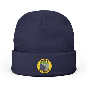 Bonnet personnalisé Order of Calanthe en tricot premium avec emblème brodé, disponible en plusieurs couleurs - Product Image 4