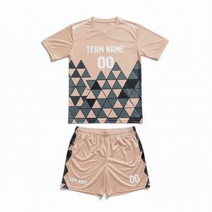 Camiseta de Fútbol Unisex de Manga Corta, Conjuntos de Uniformes de Fútbol Transpirables Personalizados, Ropa de Fútbol Personalizable de Alta Calidad para Adultos - Product Image 5