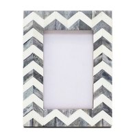Cadre photo de table de luxe en os indien incrusté, fait main, durable, écologique, avec finition UV, design classique, pour décoration intérieure festive