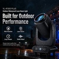 Projecteur laser mobile 300W IP66 étanche pour extérieur avec DMX512 RDM, faisceau de 1,8 degré pour concerts, événements, éclairage de scène et spectacles