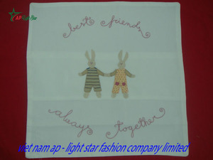 Serviettes de cocktail brodées de produits chauds frais du Vietnam pour les fêtes - Product Image 4