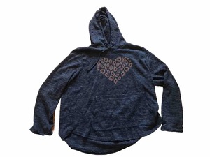 Sweat à capuche boxy pour homme, coupe droite, épaules tombantes, imprimé personnalisé avec strass, en jersey polyester/coton épais et écologique 230g - Product Image 2