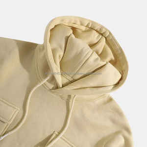 Pull à capuche coupe ajustée de meilleure qualité pour hommes Taille personnalisable Street Wear Design Made 400 Grammes Tissu polaire avec fermeture éclair - Product Image 3