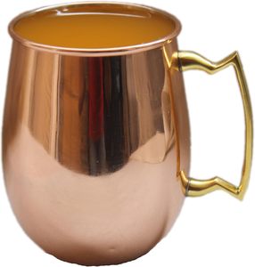 Authentic Copper Mule <b>Mug</b> with Hand Hammered Texture Uses Ideal for Cocktails Mocktails Iced Beverages and Bar Serving - Product Image 5