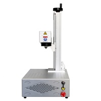 Équipement de marquage laser Bracelet en acier inoxydable plaqué or Collier Cadeau Mini machine de gravure laser avec puissance 20W 30W 50W