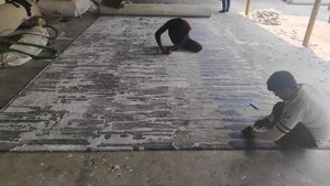 Nouvelle Arrivée Tapis en Laine Tufté de Luxe Personnalisé Fait Main Brodé Technique Boucleuse Haute Qualité Fournisseur d'Usine d'Artisans - Product Image 6