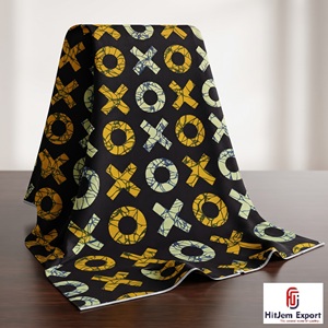 Custom Wholesale African Wax Print Cotton Fabric Premium OEM ODM Textile Manufacturer Export Supplier Customized Fabric Products - Product Image 2