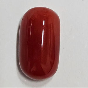 Piedra Preciosa Italiana en Forma de Cabujón, Color Sangre, Producto de Alta Calidad, Piedra Preciosa Suelta para Joyería - Product Image 1