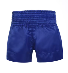 Shorts de boxe noirs pour femmes, coupe régulière, polyester extensible, vêtements d'arts martiaux, taille adulte - Product Image 6