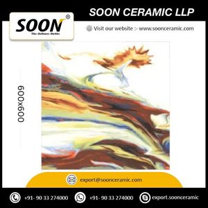 Próximamente: Azulejos de Porcelana para Paredes Interiores Soon Pegasus, 600x600mm, Textura de Flores y Plantas, Acabado Brillante, Antibacteriano, Resistente a Ácidos, Adhesivo - Product Image 6