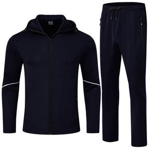 Survêtement décontracté à capuche pour homme, qualité supérieure, hiver, vente en gros, vêtements de sport, logo personnalisé imprimé, 100% coton respirant, entraînement - Product Image 2