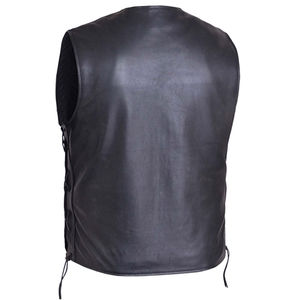 Nuevo Precio al por Mayor, Chaleco de Cuero de Alta Calidad Super Rider, Chaleco de Motociclista de Cuero para Hombre - Product Image 2