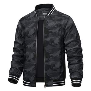 Chaqueta Bomber Ligera de Nailon Casual para Hombre, Invierno, Alta Calidad, Fabricación OEM a Medida, Bajo MOQ, Envío Directo de Fábrica - Product Image 2