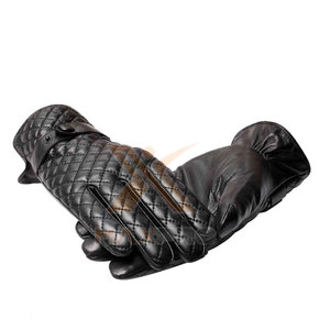 Gants d'hiver unisexes en cuir écologiques 2026, décontractés et tendance, fabriqués professionnellement, coupe-vent, respirants, compatibles écran tactile - Product Image 5