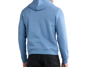 Sudadera con Capucha Azul Claro para Hombre, Corte Regular, Color Sólido, Informal, Tejida, Manga Larga, Diseño con Bolsillos, Ropa de Otoño - Product Image 5