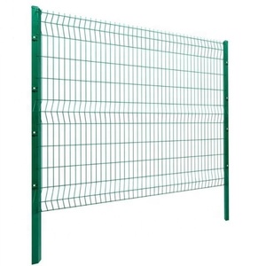 Valla soldada con revestimiento de Pvc de alta calidad, paneles de valla soldada con revestimiento de Pvc, valla soldada con revestimiento 3D, valla 3D, valla curva triangular - Product Image 2