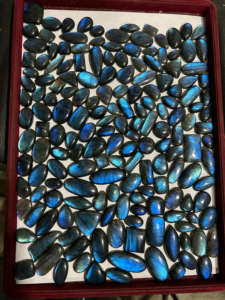 100% naturel de haute qualité bleu Labradorite Cabochon lot de pierres précieuses en vrac pour guérir la pierre de Labradorite bleue - Product Image 2